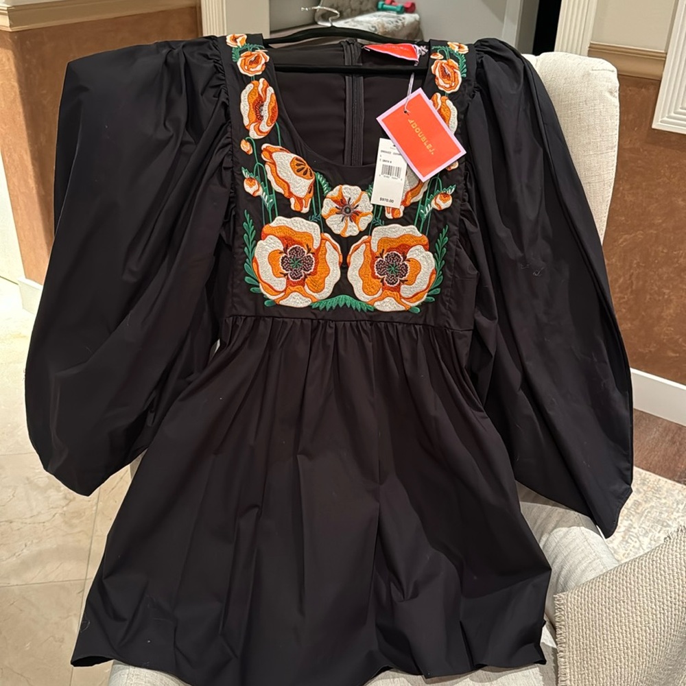 La DoubleJ Dolly embroidered dress